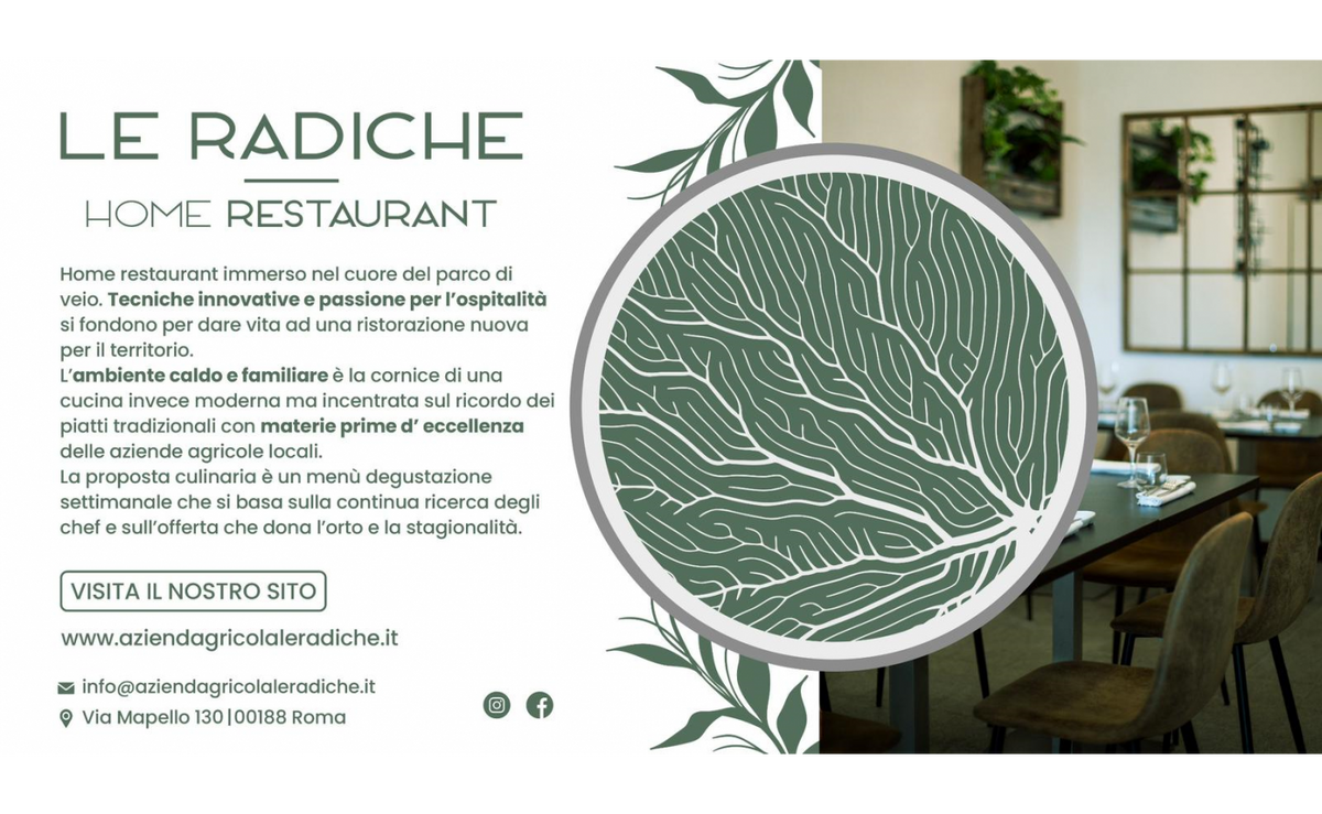 LE RADICHE Home restaurant