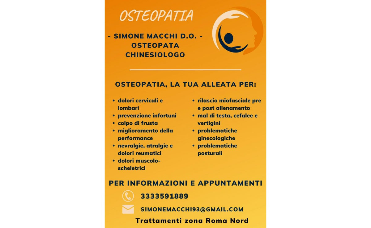 SIMONE MACCHI osteopata