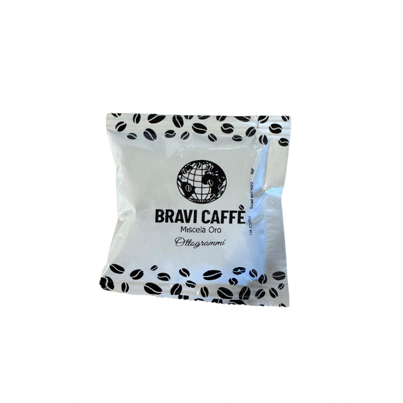 Cialde Miscela DECAFFEINATO – Confezione da 50 - Bravi Caffè
